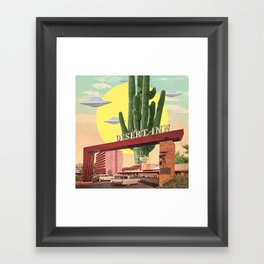 Desert Inn (Square) Framed Art Print