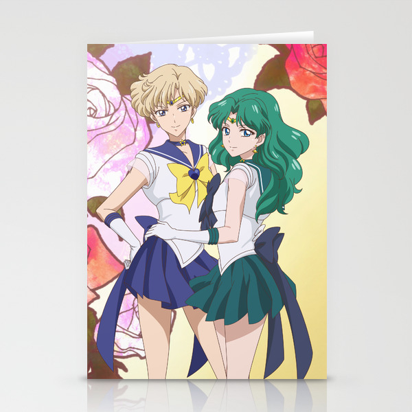 Sailor Uranus Sailor Neptune Crystal Iv Stationery Cards By Xuweisen Society6 Haruka tenou (天王 はるか, tenou haruka) is the civilian identity of sailor uranus (セーラーウラヌス, seeraa uranusu). sailor uranus sailor neptune crystal iv stationery cards by xuweisen