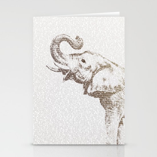 The Wisest Elephant Stationery Cards