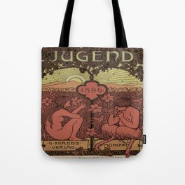 Vintage poster - Jugend Magazine Tote Bag