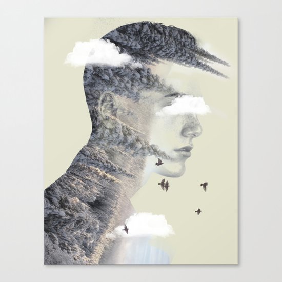 Natures spike Canvas Print