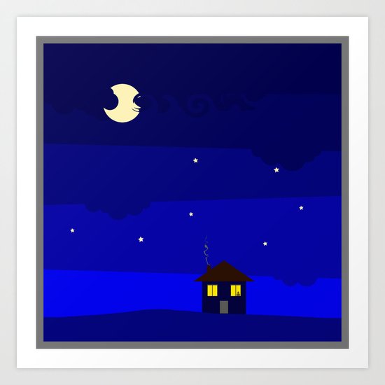 Inside Art Print