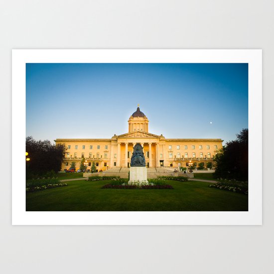 Winnipeg, MB, Canada Art Print