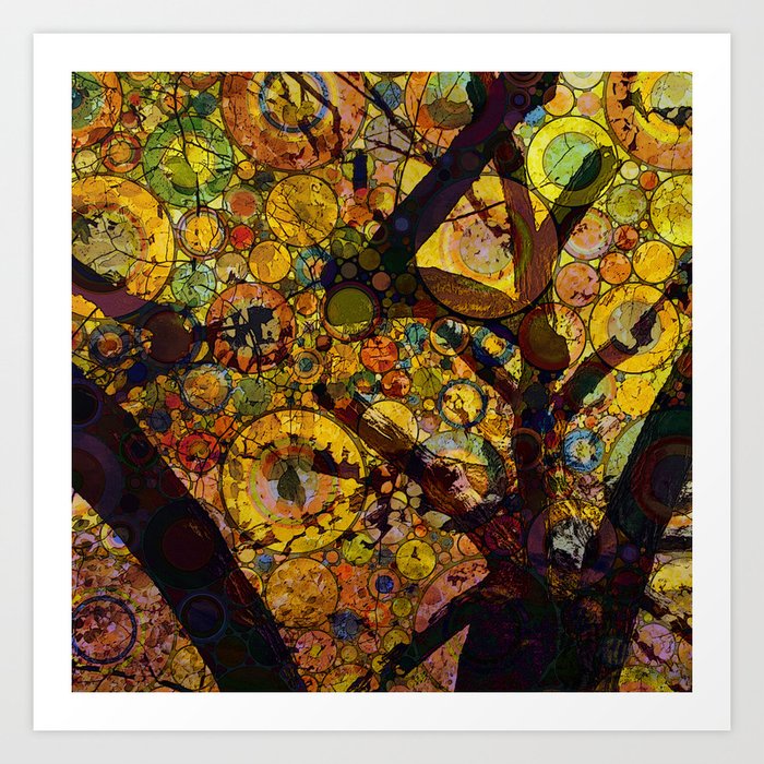 Tree of Prosperity Art Print by Klara Acel | Society6