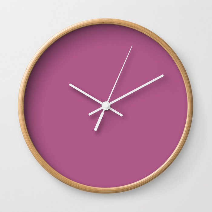 Violet Kush Wall Clock
