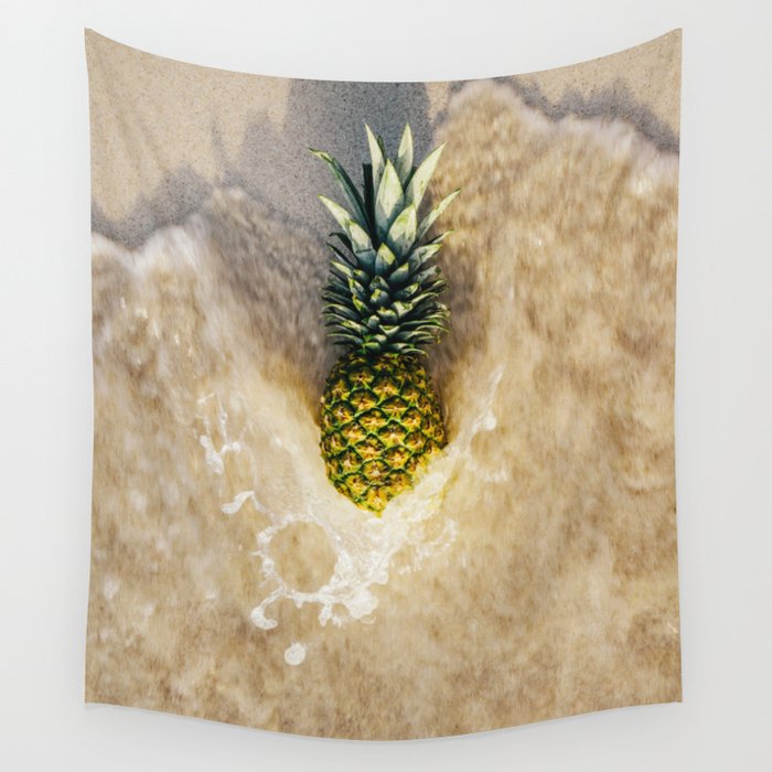Pineapple Love Wall Tapestry
