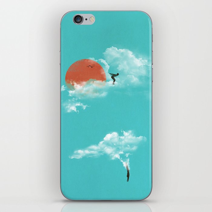 Skydivers (recolor) iPhone Skin