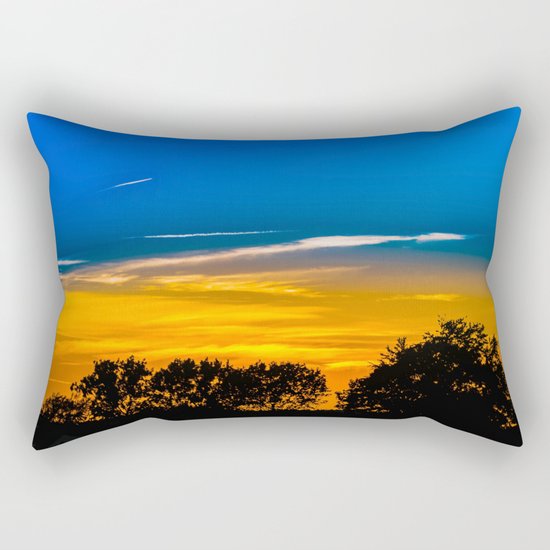 Golden Touch Rectangular Pillow