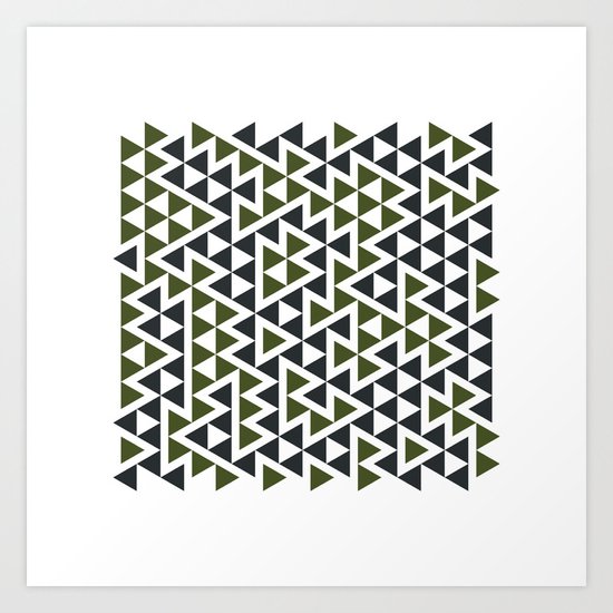 #458 Trap – Geometry Daily Art Print