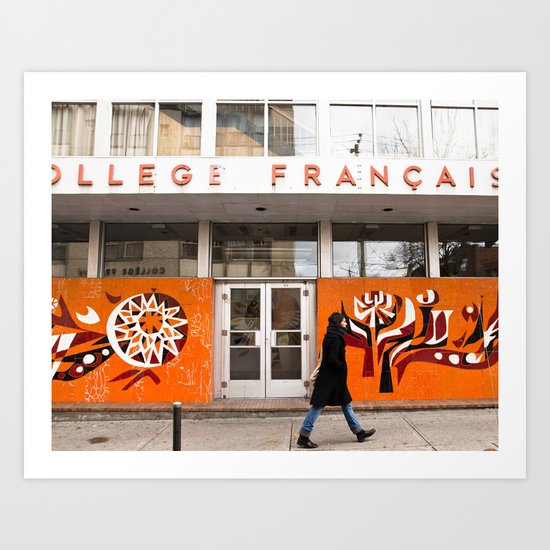 Collège Français Art Print
