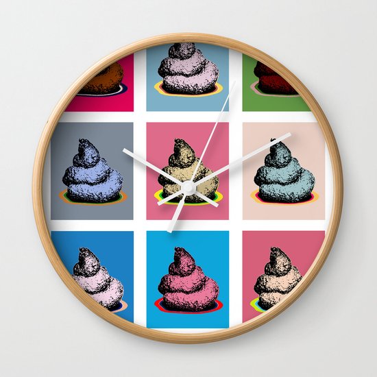 Contemporary art Wall Clock