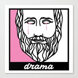 DRAMA Canvas Print