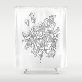 Simplexity Shower Curtain