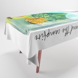Life Is Better Around The Campfire Tablecloth