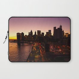 New York City Manhattan skyline Laptop Sleeve