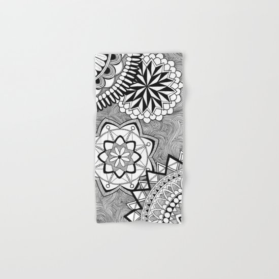 Zen circles II Hand & Bath Towel