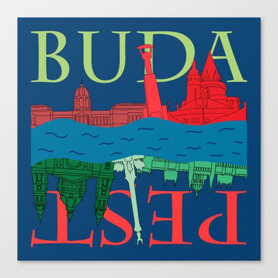Buda Pest Canvas Print