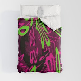 Into the Land of Oooh Duvet Cover