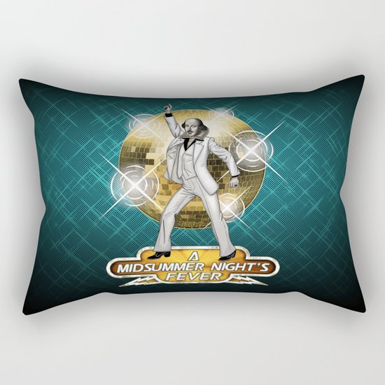A Midsummer Night's Fever Rectangular Pillow