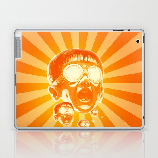 Big Fireee! Laptop & iPad Skin