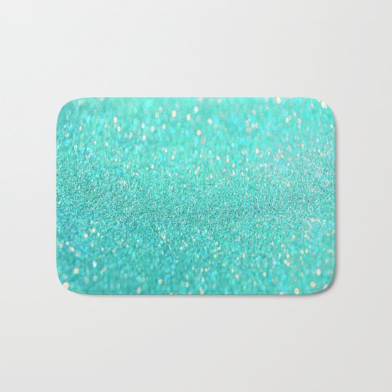 sparkle sea Bath Mat