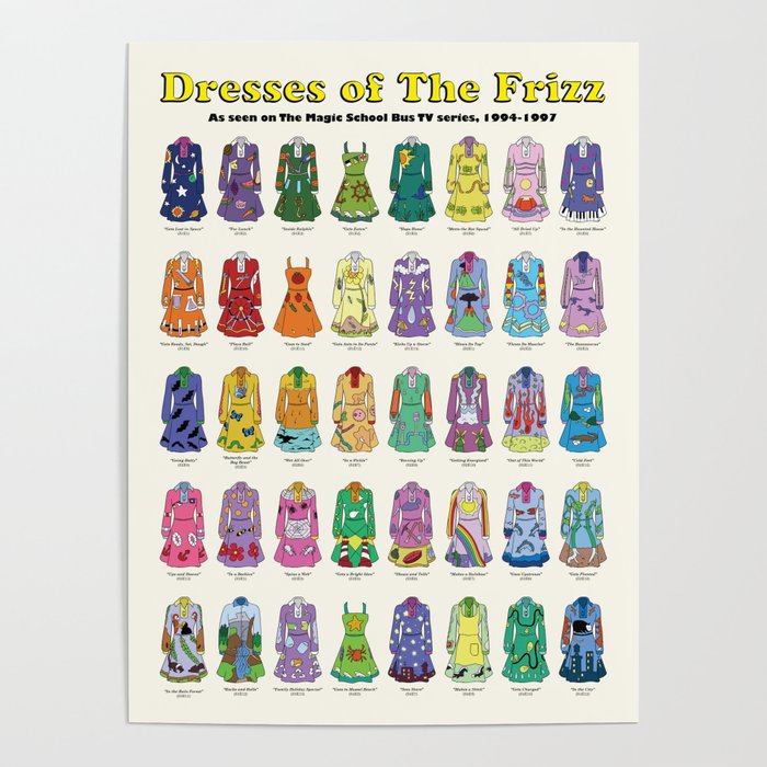 Dresses of The Frizz Poster