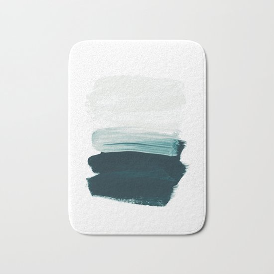brushstrokes 13 Bath Mat