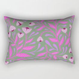 flower pattern Rectangular Pillow