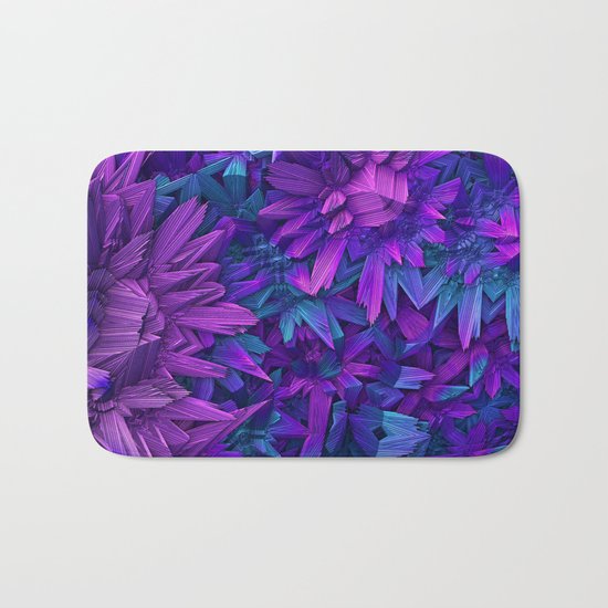 Purple Jungle Bath Mat