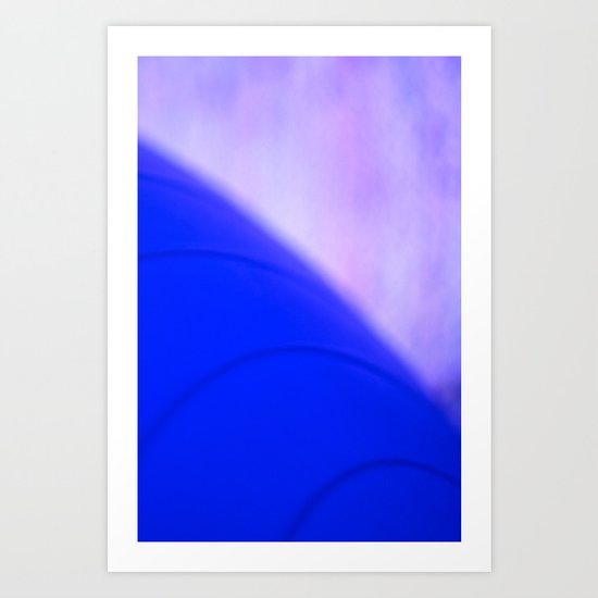 blue planet Art Print