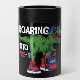 Roaring Into Pre-K Student Dinosaur Can Cooler
