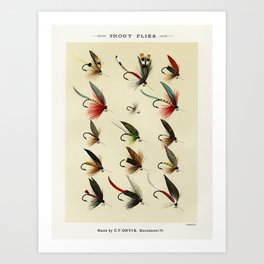 Fly Fishing Art Prints For Any Decor Style Society6
