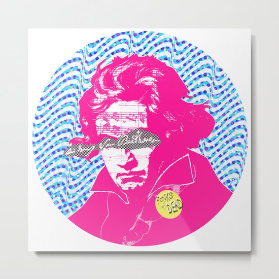 Ludwig van Beethoven 18 Metal Print