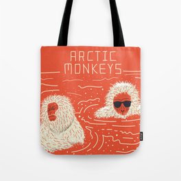 Actual Arctic Snow Monkeys Tote Bag