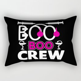Boo Boo Crew Halloween Nurse Rectangular Pillow