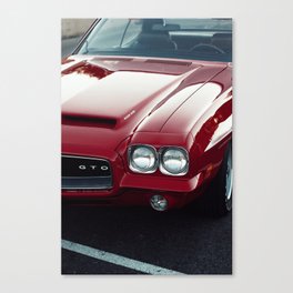 Vintage 1969 Ram Air Gran Turismo Omologato American Classic Muscle car automobile transportation color photograph / photography poster posters Canvas Print