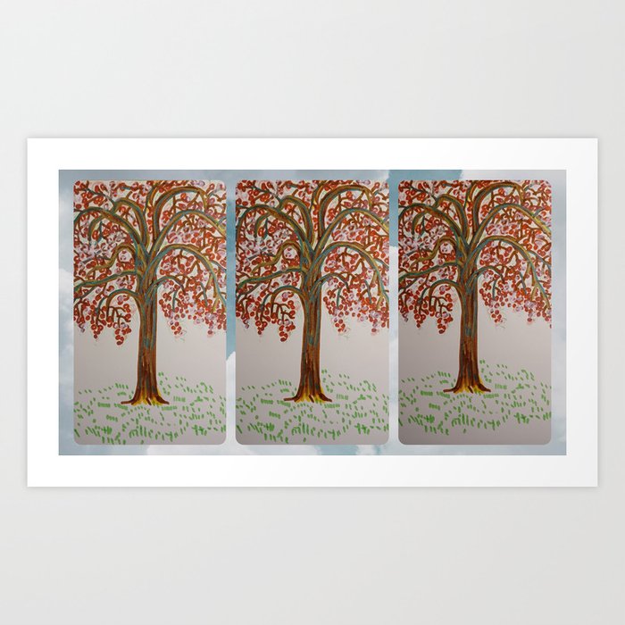 A sign of Spring Art Print