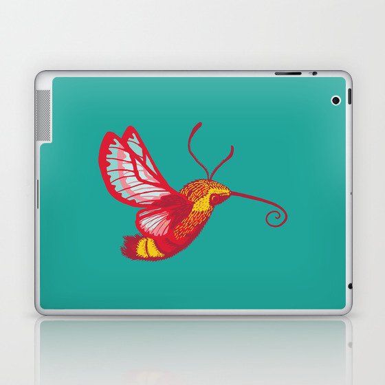 Hummingbird Moth Laptop & iPad Skin