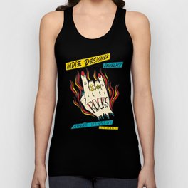 Indie Designer Jewelry Rocks - commissioned from Skulluxe Tank Top