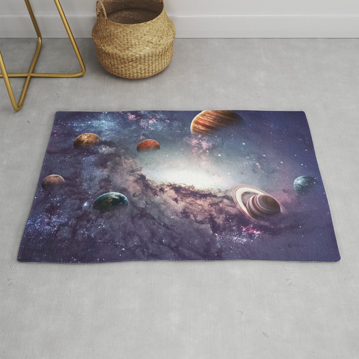 planets of the solar system galaxy Rug