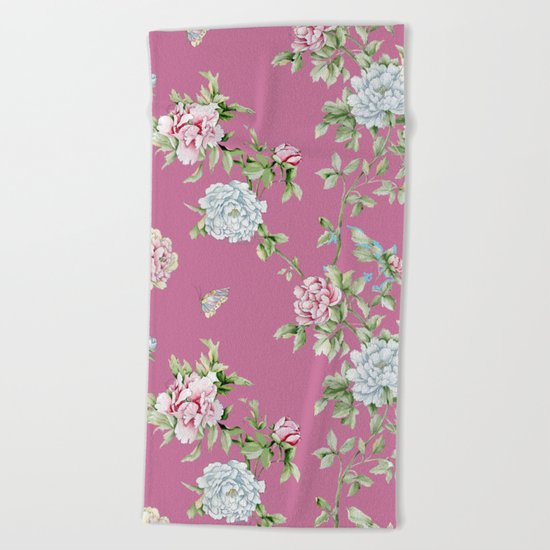 beatriz 3 Beach Towel