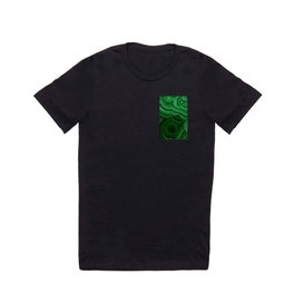 GREEN MALACHITE STONE PATTERN T Shirt