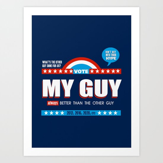 American Debate Art Print