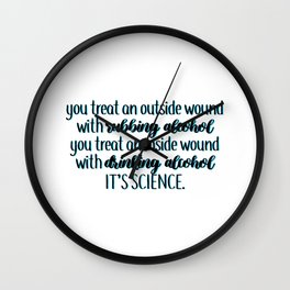 Its Science Wall Clock