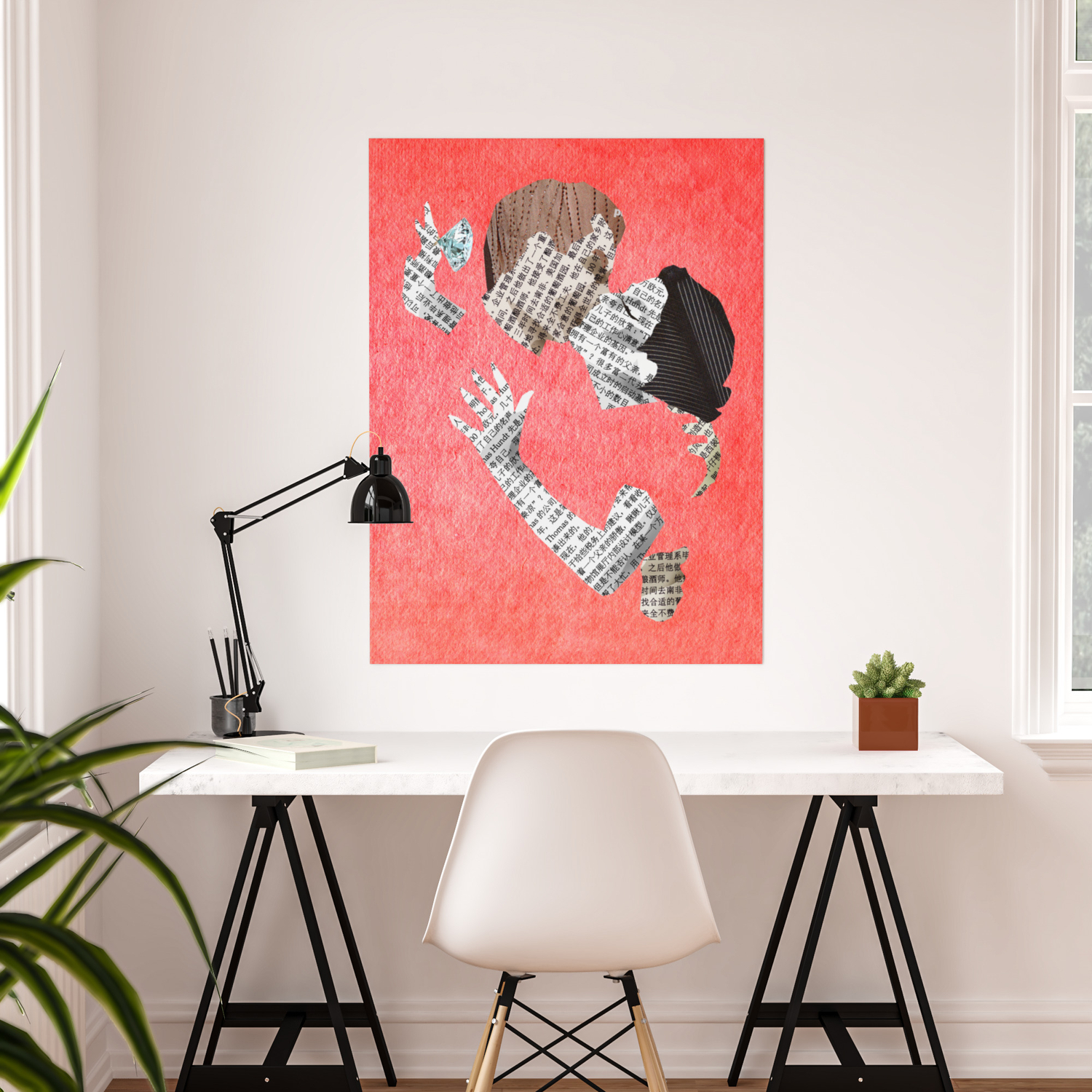 Newspaper Love Poster By Torr Society6 Newspaper Love Poster By Torr Society6
