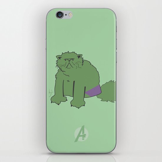 The Incatable Hulk iPhone & iPod Skin