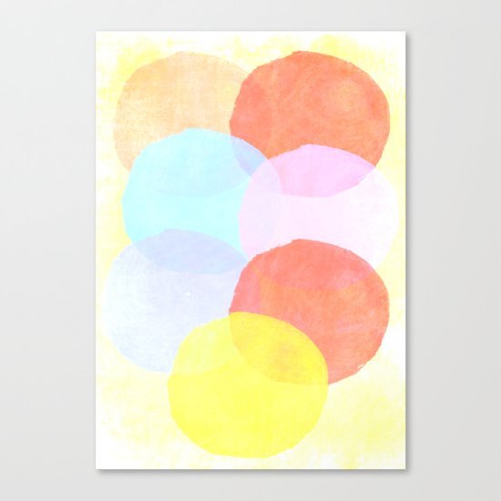 Circles Canvas Print