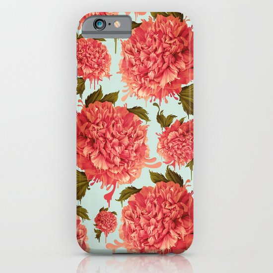 A Splash of Peony, A Dash of Color iPhone & iPod Case