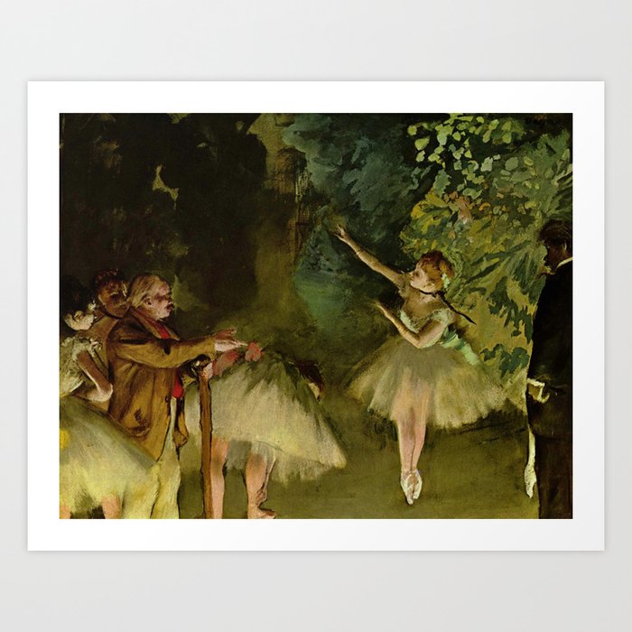 Ballet Rehearsal By Edgar Degas | Reproduction | Famous French Painter Art Print