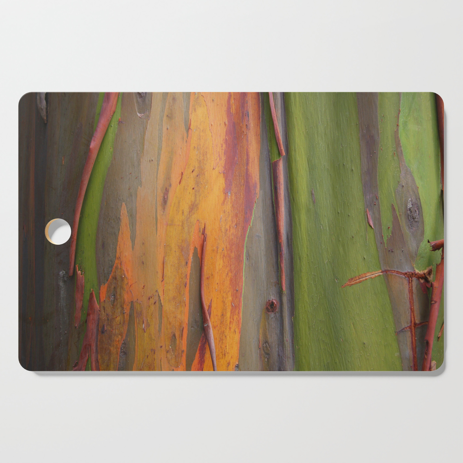 Rainbow Eucalyptus Cutting Board By Lennyfdzz Society6
